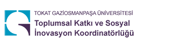 Toplumsal Katkı ve Sosyal İnovasyon Koordinatörlüğü Logosu